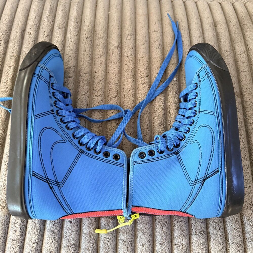 Nike Aqua Blazer High Desired Discontinued Neoprene Zip Photo Blue Women’s 7